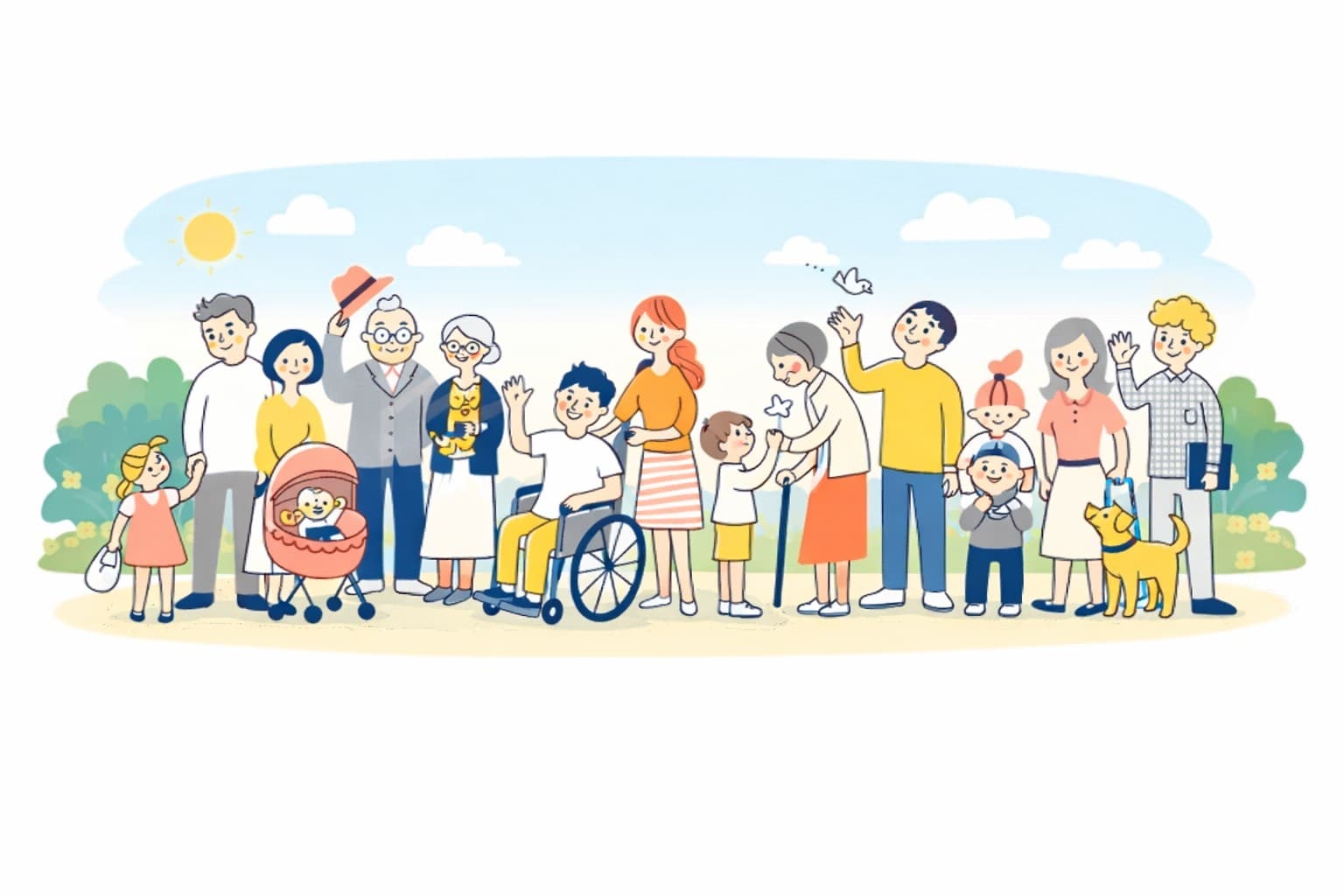 幼少期から、その先の輝く未来へ。